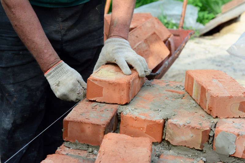 Brick Border Installation in West Hartford, CT